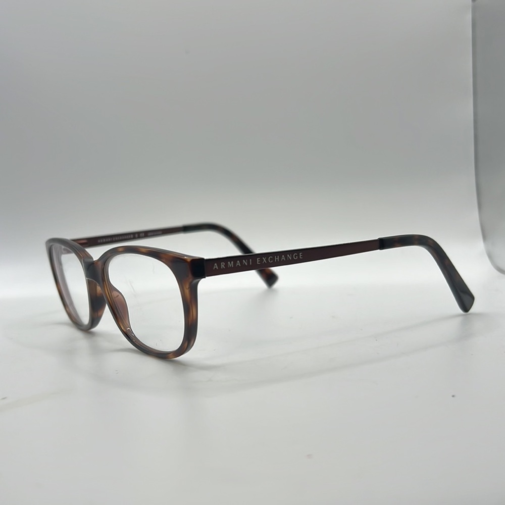 Armani Exchange Tortoise Brown Glasses Prescription 52 17 145 AX3005 - Picture 3 of 10